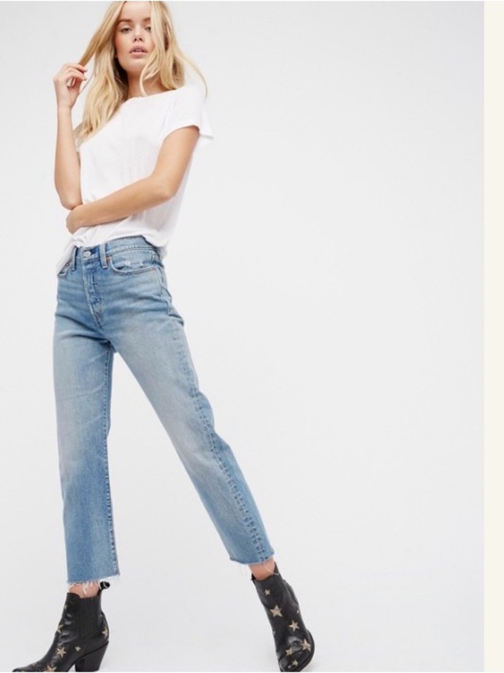 Levi's Wedgie Straight denim